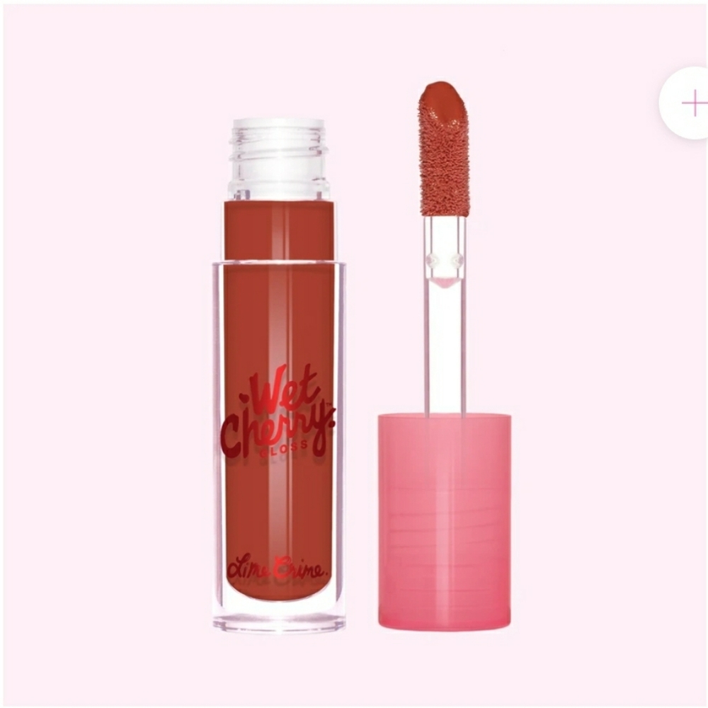 Lime Crime wet Cherry pumpkin pie lip gloss